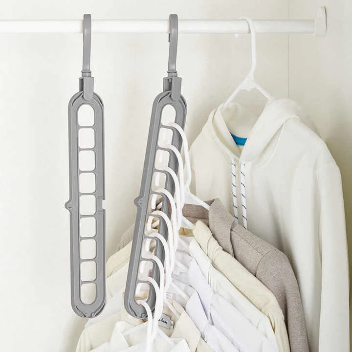 ClosetMaxPro™ Space Saver Hanger (9-in-1)