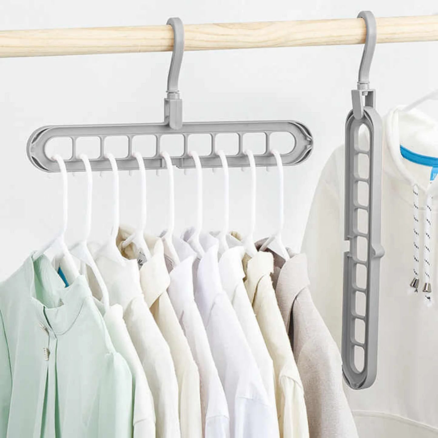 ClosetMaxPro™ Space Saver Hanger (9-in-1)