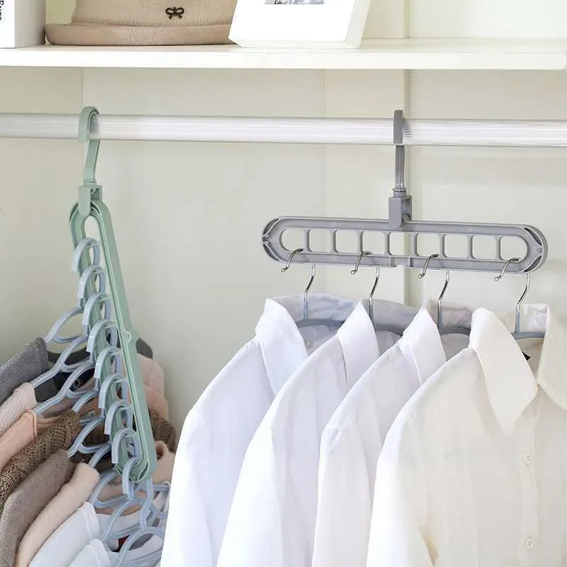 ClosetMaxPro™ Space Saver Hanger (9-in-1)